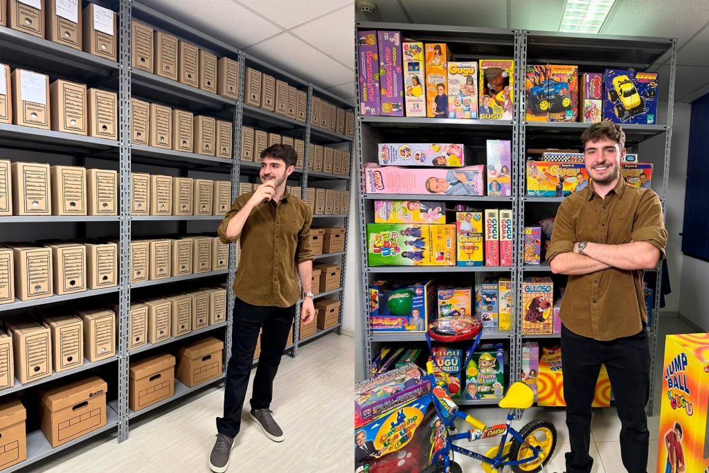 Filho de Gugu abre as portas do acervo do pai, com mais de 30 mil itens